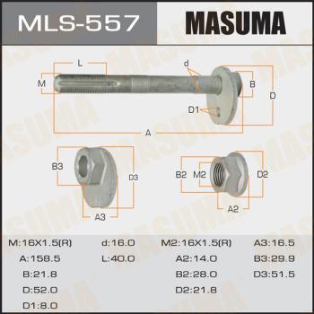 MASUMA MLS-557 - Bullone correzione campanatura autozon.pro