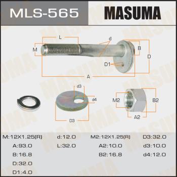 MASUMA MLS-565 - Bullone correzione campanatura autozon.pro