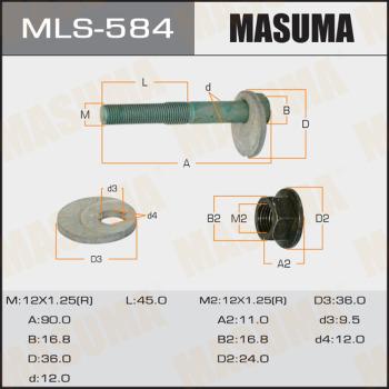 MASUMA MLS-584 - Bullone correzione campanatura autozon.pro