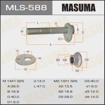 MASUMA MLS-588 - Bullone correzione campanatura autozon.pro