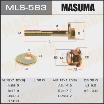 MASUMA MLS-583 - Bullone correzione campanatura autozon.pro