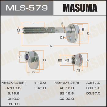 MASUMA MLS-579 - Bullone correzione campanatura autozon.pro