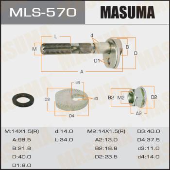 MASUMA MLS-570 - Bullone correzione campanatura autozon.pro