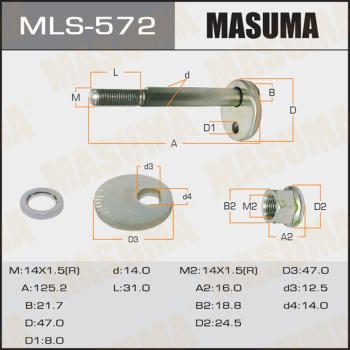 MASUMA MLS572 - Bullone correzione campanatura autozon.pro