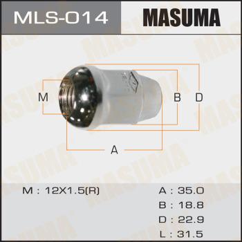 MASUMA MLS-014 - Dado ruota autozon.pro