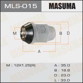 MASUMA MLS-015 - Dado ruota autozon.pro