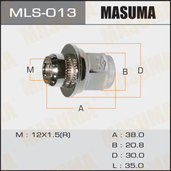 MASUMA MLS-013 - Dado ruota autozon.pro