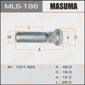 MASUMA MLS-196 - Bullone ruota autozon.pro