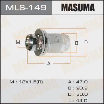 MASUMA MLS-149 - Dado ruota autozon.pro