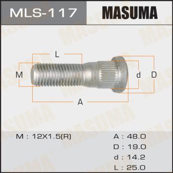 MASUMA MLS117 - Bullone ruota autozon.pro