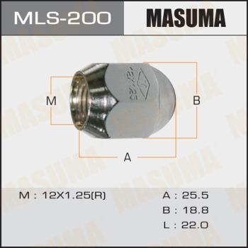 MASUMA MLS-200 - Dado ruota autozon.pro