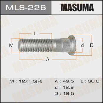 MASUMA MLS-226 - Bullone ruota autozon.pro