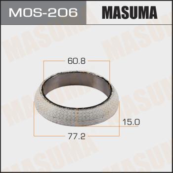 MASUMA MOS-206 - Anello tenuta, Tubo gas scarico autozon.pro