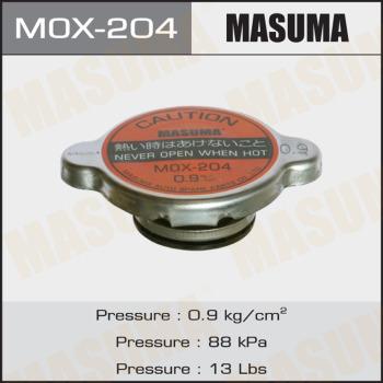 MASUMA MOX-204 - Tappo, serbatoio refrigerante autozon.pro