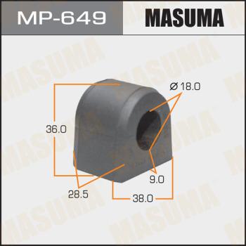 MASUMA MP-649 - Bronzina cuscinetto, Barra stabilizzatrice autozon.pro