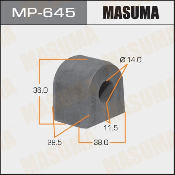 MASUMA MP-645 - Bronzina cuscinetto, Barra stabilizzatrice autozon.pro