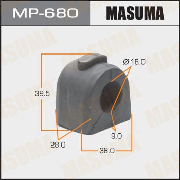 MASUMA MP-680 - Bronzina cuscinetto, Barra stabilizzatrice autozon.pro