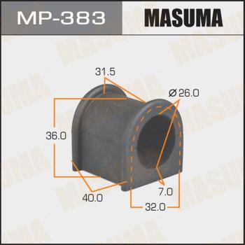 MASUMA MP-383 - Bronzina cuscinetto, Barra stabilizzatrice autozon.pro