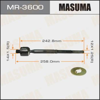 MASUMA MR-3600 - Giunto assiale, Asta trasversale autozon.pro