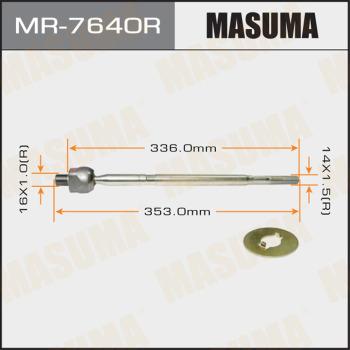 MASUMA MR-7640R - Giunto assiale, Asta trasversale autozon.pro