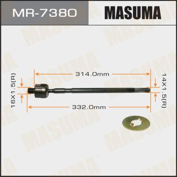 MASUMA MR-7380 - Giunto assiale, Asta trasversale autozon.pro