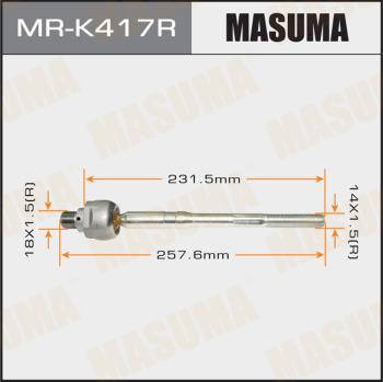 MASUMA MR-K417R - Giunto assiale, Asta trasversale autozon.pro