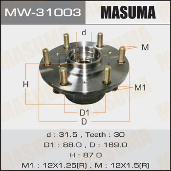 MASUMA MW-31003 - Mozzo ruota autozon.pro