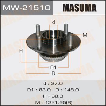 MASUMA MW-21510 - Mozzo ruota autozon.pro