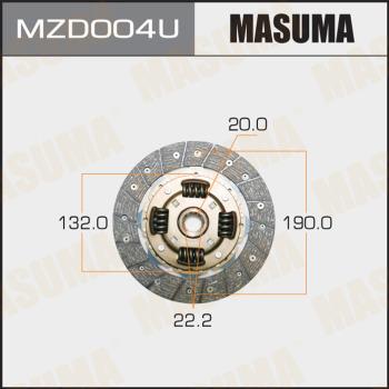 MASUMA MZD004U - Disco frizione autozon.pro