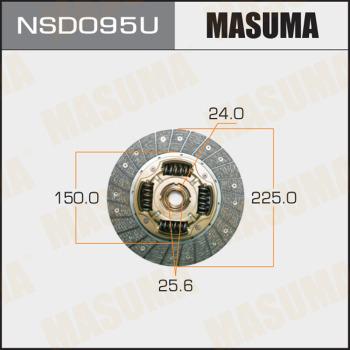 MASUMA NSD095U - Disco frizione autozon.pro