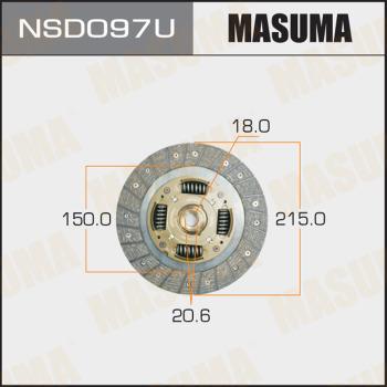 MASUMA NSD097U - Disco frizione autozon.pro