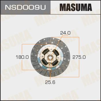 MASUMA NSD009U - Disco frizione autozon.pro