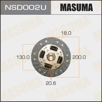 MASUMA NSD002U - Disco frizione autozon.pro