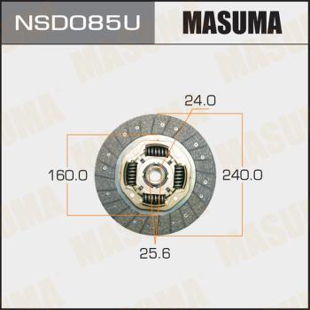 MASUMA NSD085U - Disco frizione autozon.pro