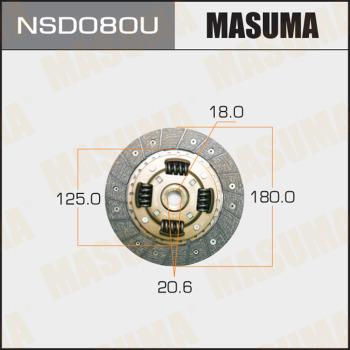 MASUMA NSD080U - Disco frizione autozon.pro