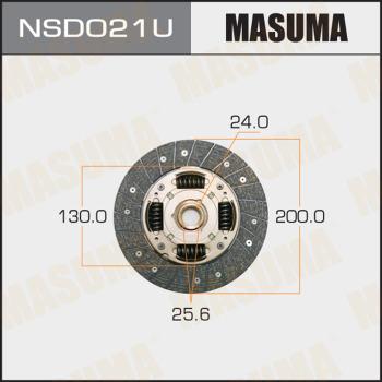 MASUMA NSD021U - Disco frizione autozon.pro