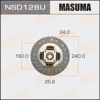 MASUMA NSD128U - Disco frizione autozon.pro