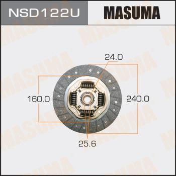 MASUMA NSD122U - Disco frizione autozon.pro