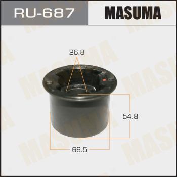 MASUMA RU-687 - Supporto, Braccio oscillante autozon.pro