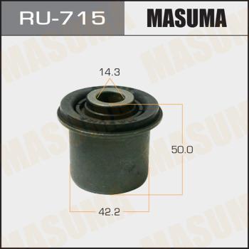 MASUMA RU-715 - Bronzina cuscinetto, Braccio oscillante autozon.pro