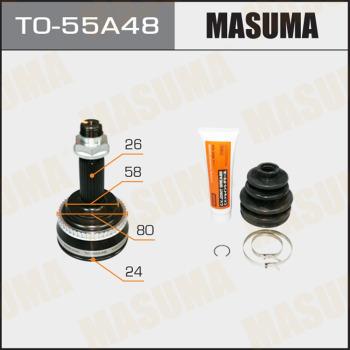 MASUMA TO-55A48 - Kit giunti, Semiasse autozon.pro