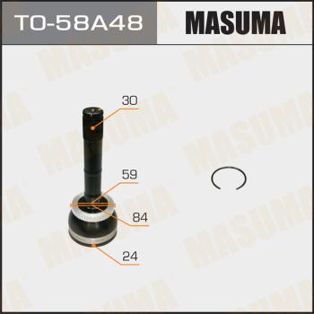 MASUMA TO58A48 - Kit giunti, Semiasse autozon.pro