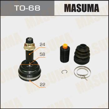 MASUMA TO-68 - Kit giunti, Semiasse autozon.pro