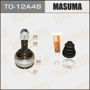 MASUMA TO-12A48 - Kit giunti, Semiasse autozon.pro