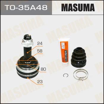 MASUMA TO-35A48 - Kit giunti, Semiasse autozon.pro