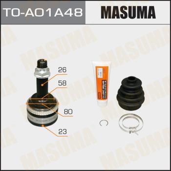 MASUMA TO-A01A48 - Kit giunti, Semiasse autozon.pro