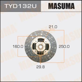 MASUMA TYD132U - Disco frizione autozon.pro