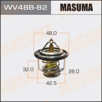 MASUMA WV48B82 - Termostato, Refrigerante autozon.pro