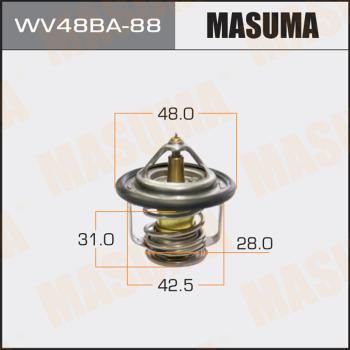 MASUMA WV48BA-88 - Termostato, Refrigerante autozon.pro