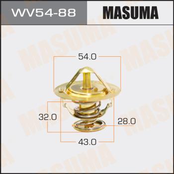 MASUMA WV5488 - Termostato, Refrigerante autozon.pro